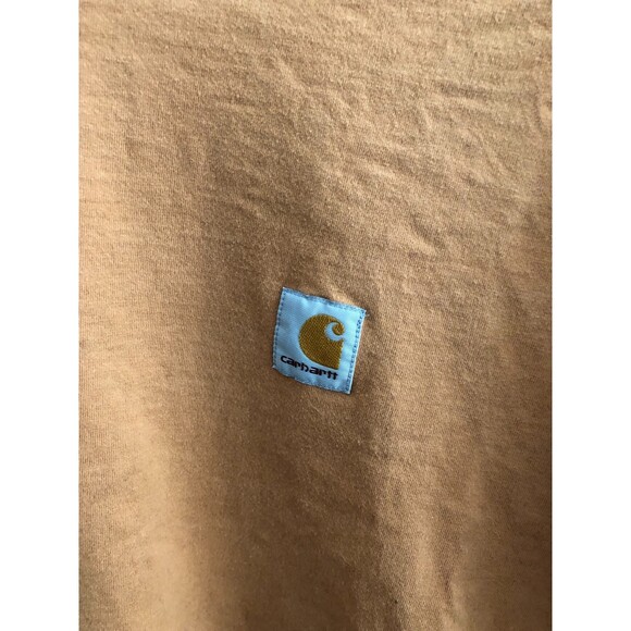 Junya Watanabe Man x Carhartt Long Sleeve Tee Dark Beige/ White Size S - Picture 6 of 9